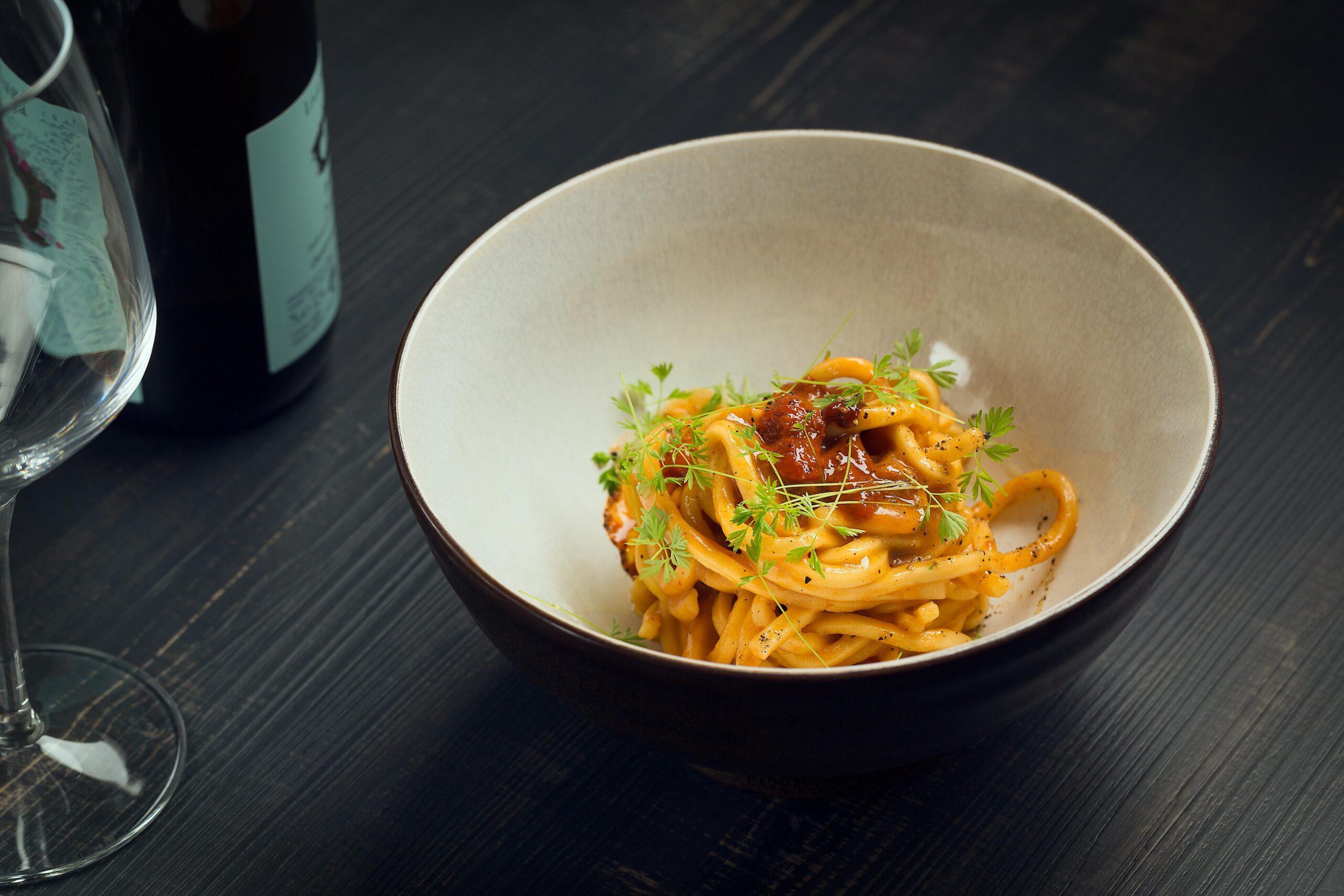 Maccheroni al ferretto con sugo all'ortolana – Pastaio Maffei La