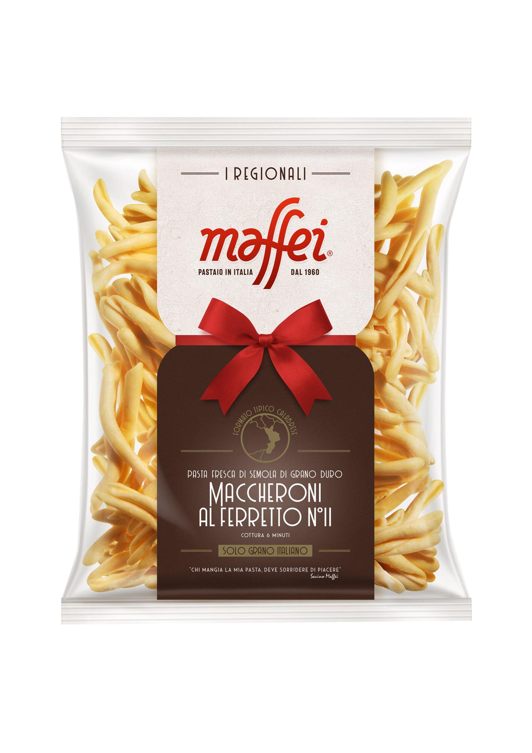 Maccheroni al ferretto n°11 450g – Pastaio Maffei La pasta fresca